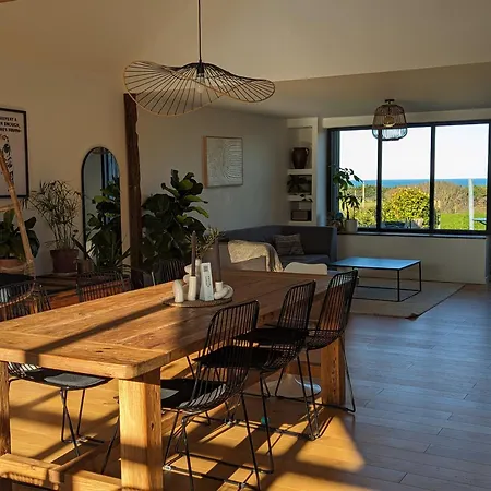 Vue -5 Mn Des Plages - Grand Jardin-cuisine D'ete- 4 Villa Planguenoual